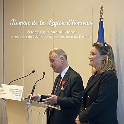 Remise de la Légion d'honneur à Monsieur Michel Picon