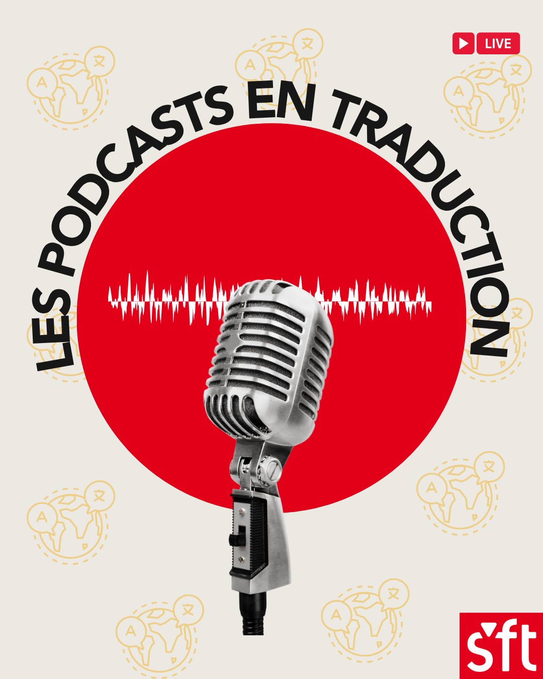 Les podcasts en traduction